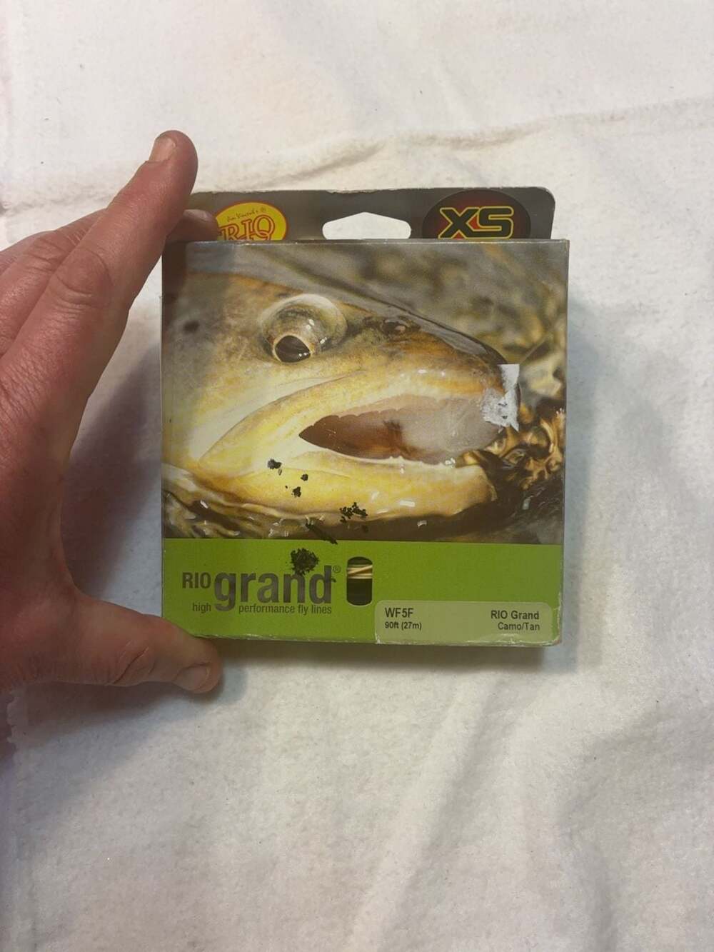 RIO Grand Fly Line WF5F 90ft Camo/Tan